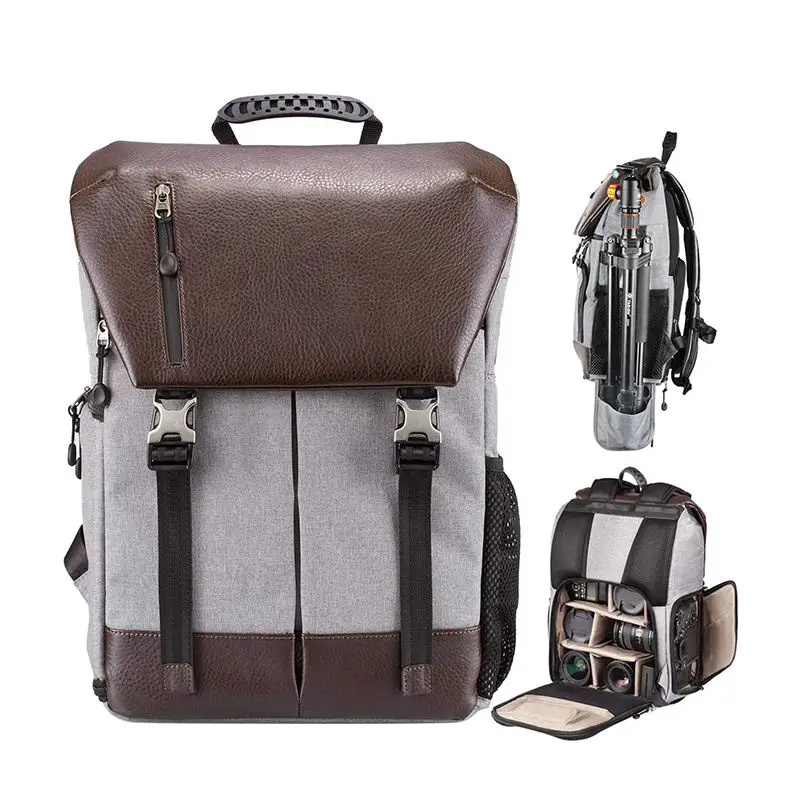 Camera backpack with padded dividers